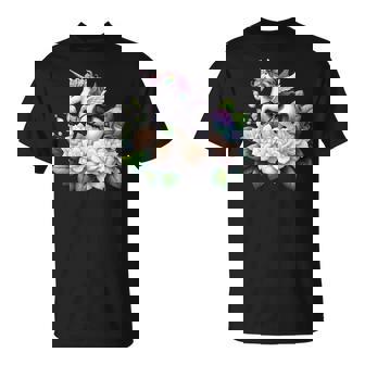 ユニコーン ライディング クチナシ 男の子 女の子 男性 女性 キッズ 大人 Tシャツ - Kawaiitshirt