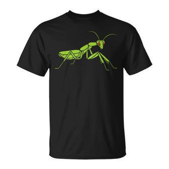 ユーモアのあるカマキリの昆虫 シンプルなカマキリ Tシャツ - Kawaiitshirt
