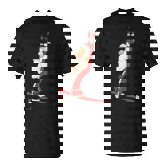 ヨガ サンタ クリスマス ワークアウト Tシャツ - Kawaiitshirt