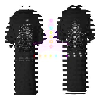 ヨガ チャクラ スピリチュアル ボディ システム 瞑想 Tシャツ - Kawaiitshirt
