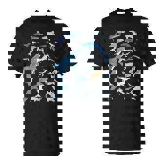 ヨシキリザメ アオザメ シュモクザメ ジンベエザメ Tシャツ - Kawaiitshirt