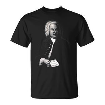 ヨハン・セバスティアン・バッハ 作曲家 ミュージシャン レトロ Tシャツ - Kawaiitshirt