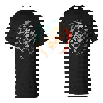 ライオン レトロスタイル ビンテージ Tシャツ - Kawaiitshirt