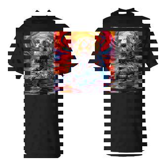 ラッコ カラフル グラフィック Tシャツ - Kawaiitshirt