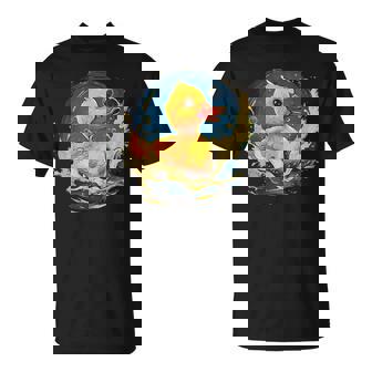 ラバーアヒル 水泳 お絵かき 水彩 ゴム ア Tシャツ - Kawaiitshirt