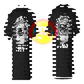 ラバーダッキークルーアイラブダックスラバーズファニーラバーダック Tシャツ - Kawaiitshirt