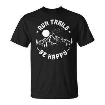 ラン・トレイルズ・バイ・ハッピー Tシャツ - Kawaiitshirt