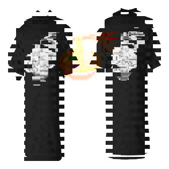 ラーメン ドット絵 Tシャツ - Kawaiitshirt