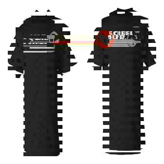 リス ヴィンテージ キッズ メンズ レディース レトロ シマリス Tシャツ - Kawaiitshirt