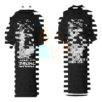 リンパ浮腫の意識 彼女の戦士 壊れないサポート Tシャツ - Kawaiitshirt