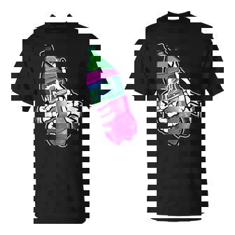 リーンシャツ、パープルドランク、ダーティーダブルカップ、リーンラインスモーク Tシャツ - Kawaiitshirt