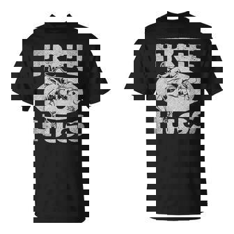 レスリングシャツ 面白いフリーハグレスリング Tシャツ - Kawaiitshirt