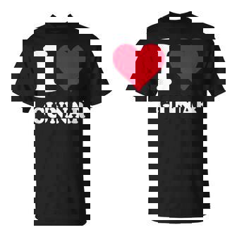 レッドハート I Love Gunnar Tシャツ - Kawaiitshirt