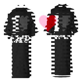 レッドハート I Love Matis Tシャツ - Kawaiitshirt