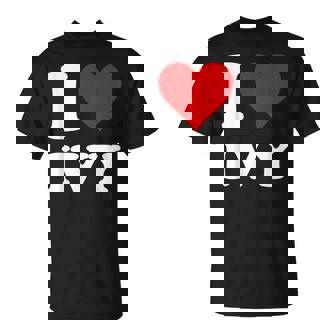 レッドハート アイビーが大好き Tシャツ - Kawaiitshirt