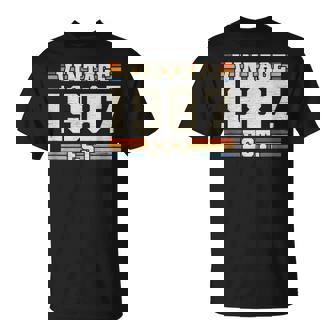 レトロ 38 年 ヴィンテージ 1987年 創業 38 周年 Tシャツ - Kawaiitshirt