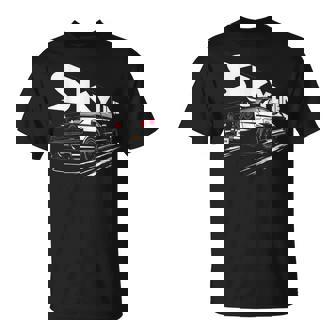 レトロ Jdm 日本語 ドリフト レーシング チューニング カー レジェンド スカイラインr34 Tシャツ - Kawaiitshirt