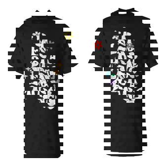 レトロ グルーヴィーなイム レシア Doing Lesya Things おかしな母の日 Tシャツ - Kawaiitshirt