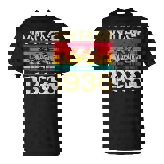 レトロ ヴィンテージ 1936 誕生日 Tシャツ - Kawaiitshirt