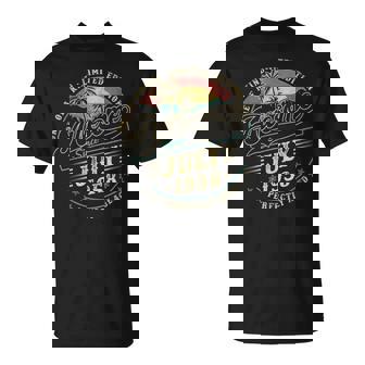 レトロな67歳の男性向け誕生日プレゼント 1958年7月 67歳 Tシャツ - Kawaiitshirt