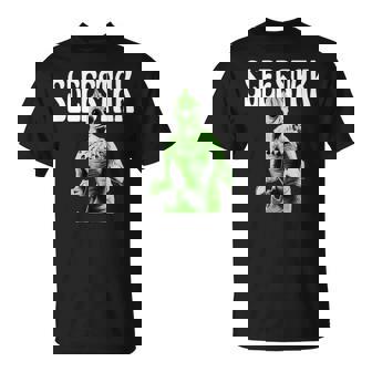 レトロなスリースタック爬虫類エイリアンのグラフィック。 Tシャツ - Kawaiitshirt