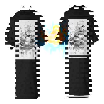 レトロアヒル Tシャツ - Kawaiitshirt