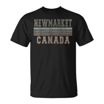 レトロ・ニューマーケット・カナダ Tシャツ - Kawaiitshirt