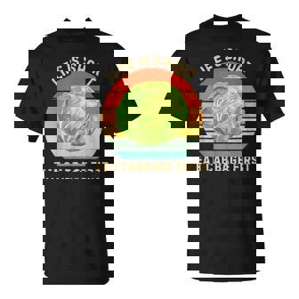 レトロ生活は短い。キャベツはじめてのキャベツ料理好き Tシャツ - Kawaiitshirt