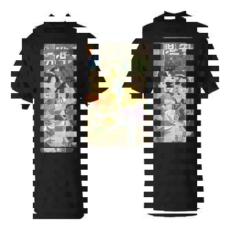 レトロ風和風デザイン Tシャツ - Kawaiitshirt