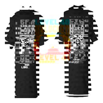 レベル40 アンロック レベル41 ロード中 40歳の誕生日 Tシャツ - Kawaiitshirt