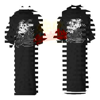 ロカビリーロックミュージックレトロキューブビニール1950sロッカー Tシャツ - Kawaiitshirt