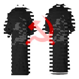 ロシア国旗 ロシア ソビエト ハンマーと鎌 Cccp ソ連 ギフト Tシャツ - Kawaiitshirt