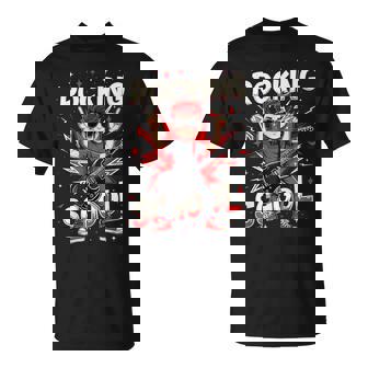 ロッキング・100デイズ・オブ・スクール・ファニー・ギター・キッズ Tシャツ - Kawaiitshirt