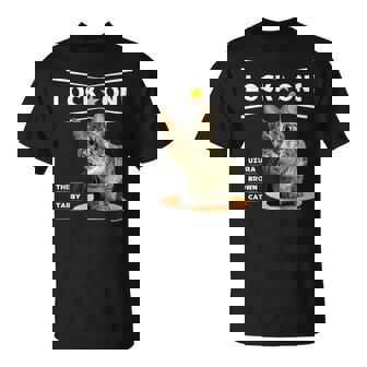 ロックオンなねこ 狙う猫 Cat Tシャツ - Kawaiitshirt