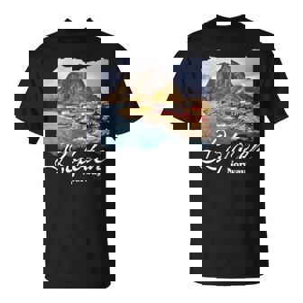 ロフォーテン諸島ノルウェーお土産ロフォーテン 長袖tシャツ Tシャツ - Kawaiitshirt