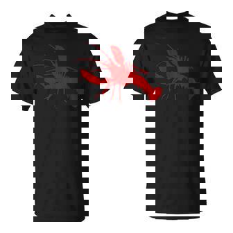 ロブスターレッドシルエット Tシャツ - Kawaiitshirt