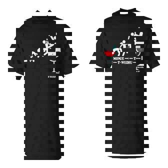 ワインフライデー ワインウィーク ウィークエンド ワイン好き Tシャツ - Kawaiitshirt