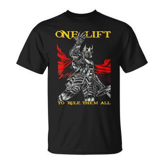 ワンリフトでボディビルディングジムワークアウトトレーニングをすべて支配。 Tシャツ - Kawaiitshirt