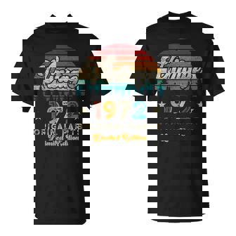 ヴィンテージ 1972 バースデー 53年限定品 Tシャツ - Kawaiitshirt