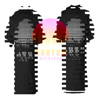 ヴィンテージ Burton Michigan Mi レトロ 70年代 80年代 グラフィック お土産 Tシャツ - Kawaiitshirt