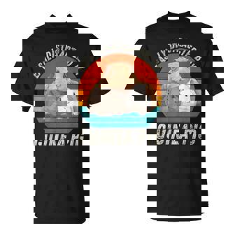 ヴィンテージ Easy Distracted By モルモット レトロ モルモット Tシャツ - Kawaiitshirt