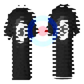 ヴィンテージ イギリス Raf Mod Bullseye レトロ シンボル ラウンデル ターゲット Tシャツ - Kawaiitshirt