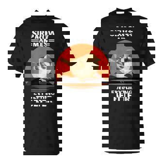 ヴィンテージ スズメの鳥 Make Everything Better スズメの鳥 Tシャツ - Kawaiitshirt