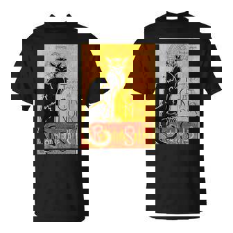 ヴィンテージ トゥール デュ シャ ノワール クロネコ ハロウィン用 Tシャツ - Kawaiitshirt