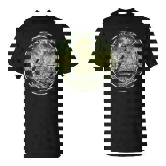 ヴィンテージ ドルビル ノート オールシーイング アイ イルミナティ Tシャツ - Kawaiitshirt