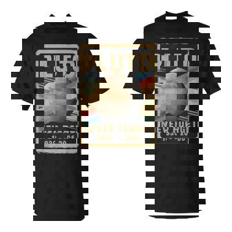 ヴィンテージ 冥王星 Never Forget 2006 天文学 天体物理学 面白い Tシャツ - Kawaiitshirt