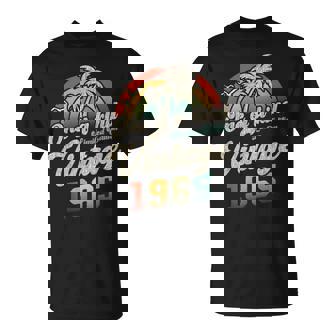 ヴィンテージ1965バースデー60年パームツリー Tシャツ - Kawaiitshirt