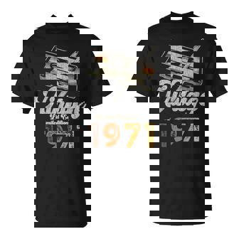 ヴィンテージ1971 カセット・ペンシル 54歳の誕生日 Tシャツ - Kawaiitshirt