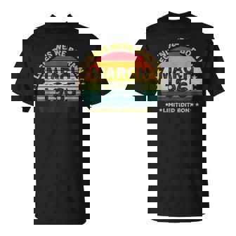 ヴィンテージ60歳の誕生日レジェンドは1965年3月に誕生しました。 Tシャツ - Kawaiitshirt