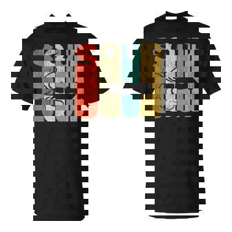 ヴィンテージスタイル イカシルエット 面白いイカシャツ Tシャツ - Kawaiitshirt